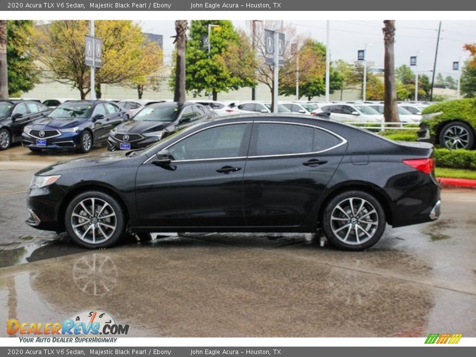 2020 Acura TLX V6 Sedan Majestic Black Pearl / Ebony Photo #4