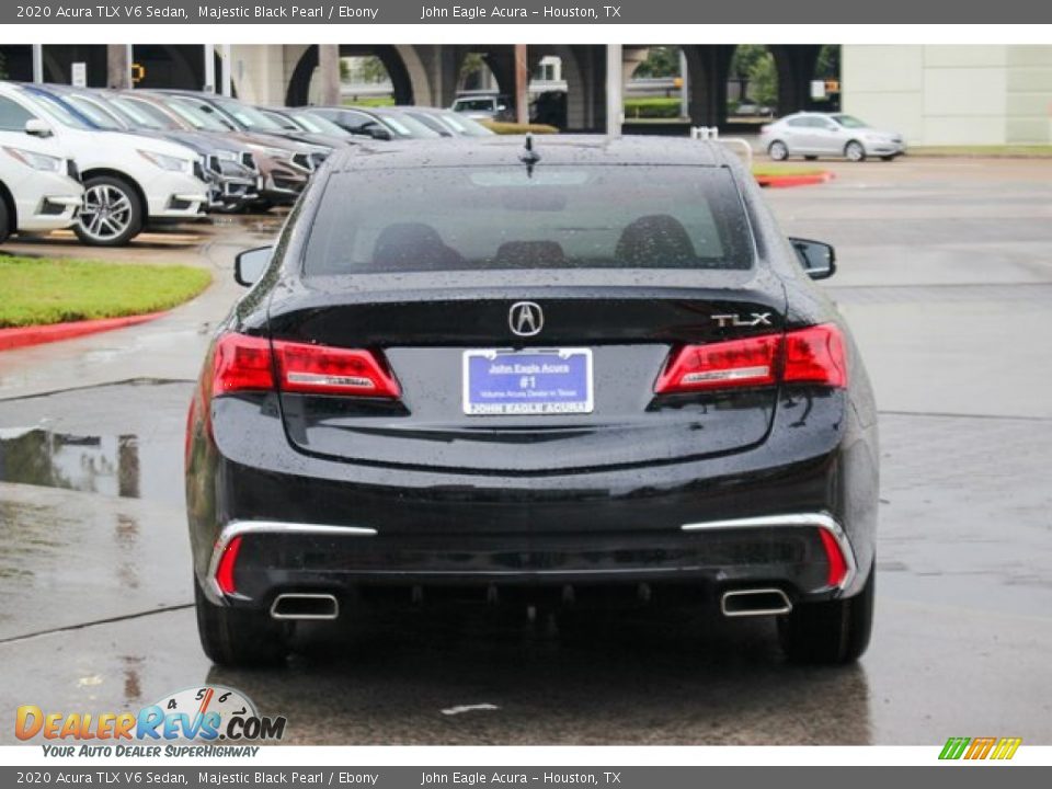 2020 Acura TLX V6 Sedan Majestic Black Pearl / Ebony Photo #6