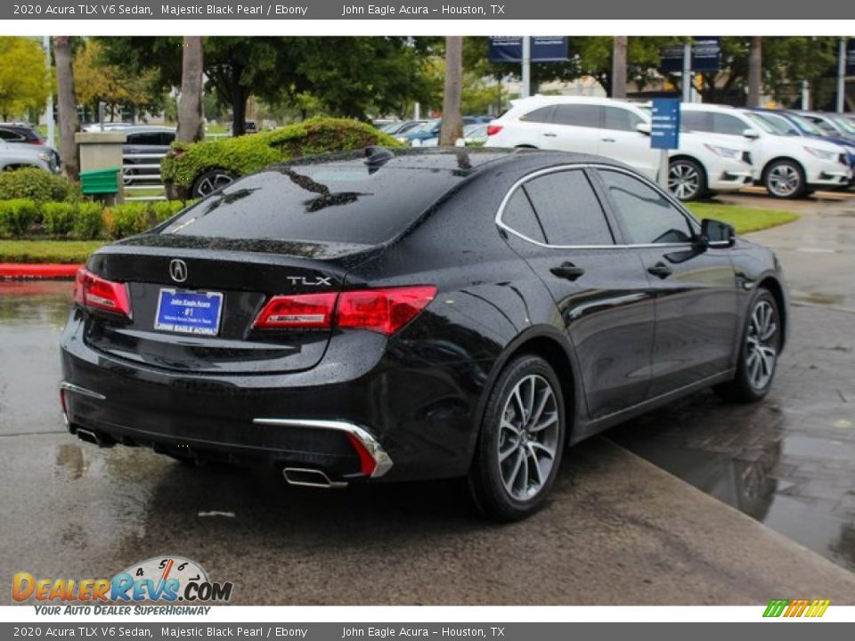 2020 Acura TLX V6 Sedan Majestic Black Pearl / Ebony Photo #7