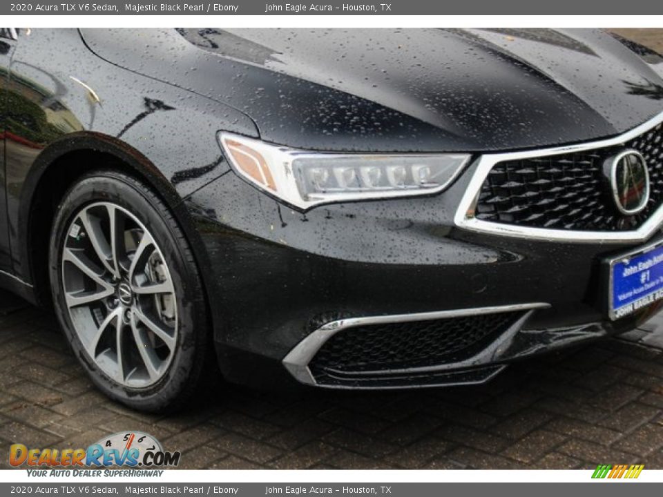 2020 Acura TLX V6 Sedan Majestic Black Pearl / Ebony Photo #10