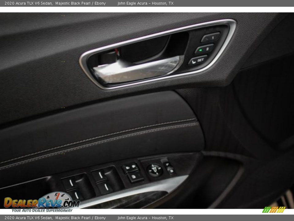 2020 Acura TLX V6 Sedan Majestic Black Pearl / Ebony Photo #12