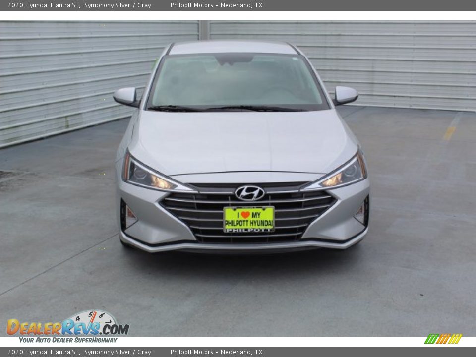 2020 Hyundai Elantra SE Symphony Silver / Gray Photo #3