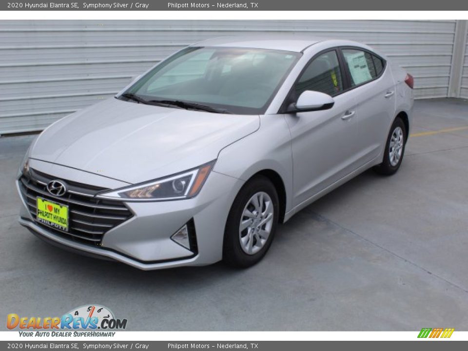 2020 Hyundai Elantra SE Symphony Silver / Gray Photo #4