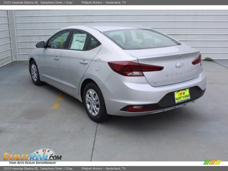 2020 Hyundai Elantra SE Symphony Silver / Gray Photo #6