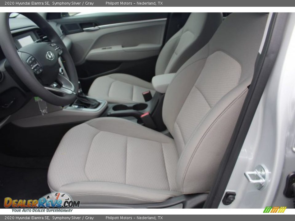 2020 Hyundai Elantra SE Symphony Silver / Gray Photo #10