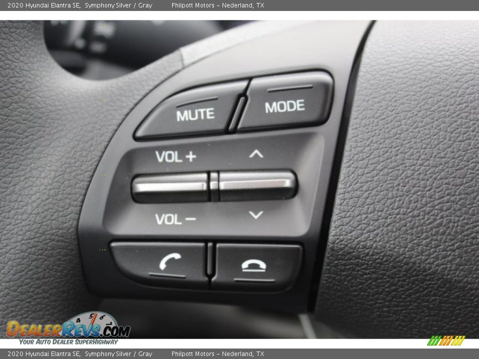 2020 Hyundai Elantra SE Symphony Silver / Gray Photo #11