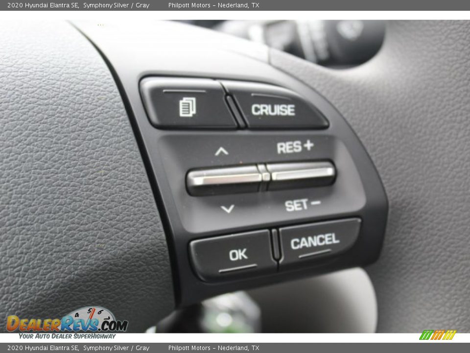 2020 Hyundai Elantra SE Symphony Silver / Gray Photo #12