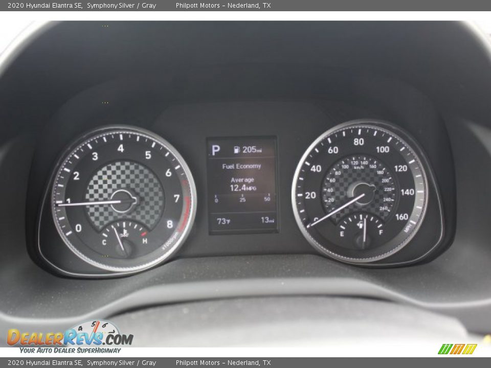 2020 Hyundai Elantra SE Symphony Silver / Gray Photo #13