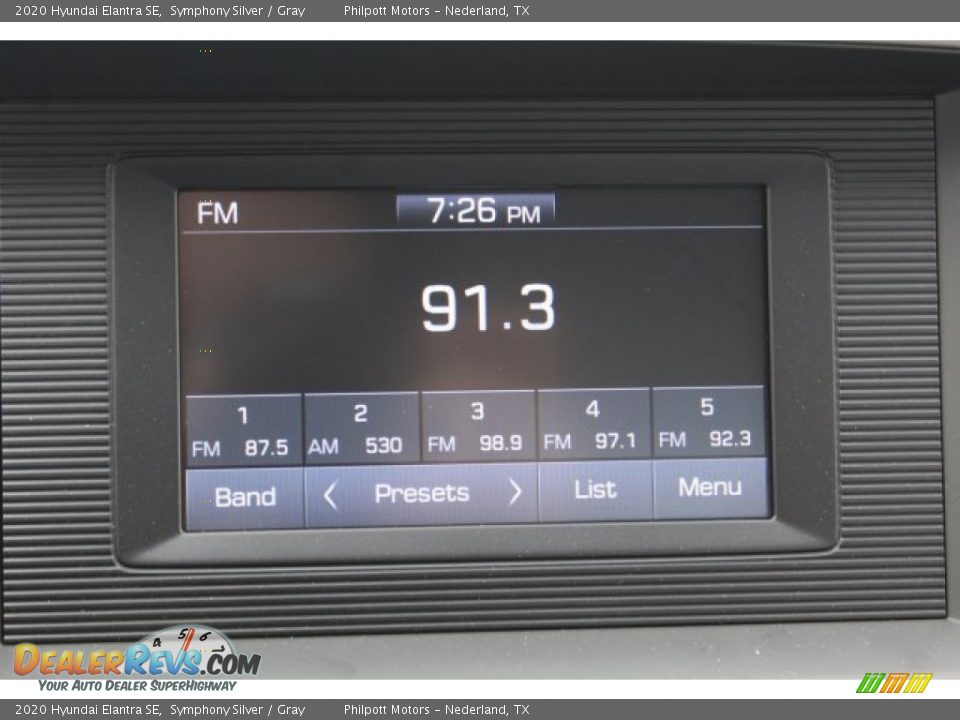 2020 Hyundai Elantra SE Symphony Silver / Gray Photo #15