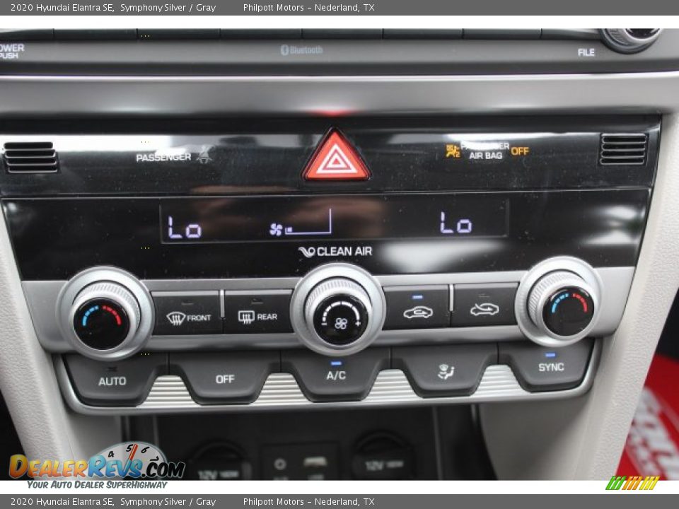 2020 Hyundai Elantra SE Symphony Silver / Gray Photo #16