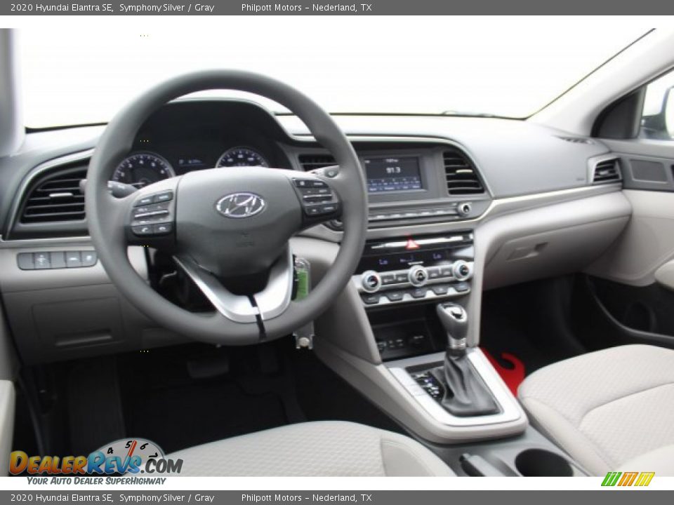 2020 Hyundai Elantra SE Symphony Silver / Gray Photo #20