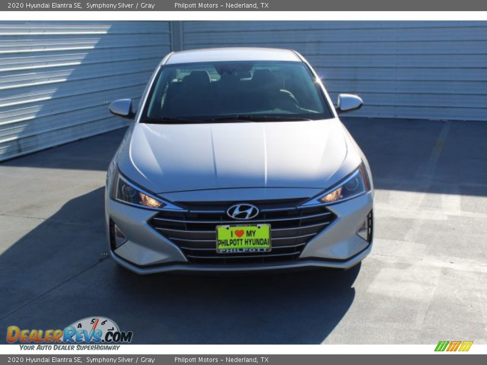 2020 Hyundai Elantra SE Symphony Silver / Gray Photo #3