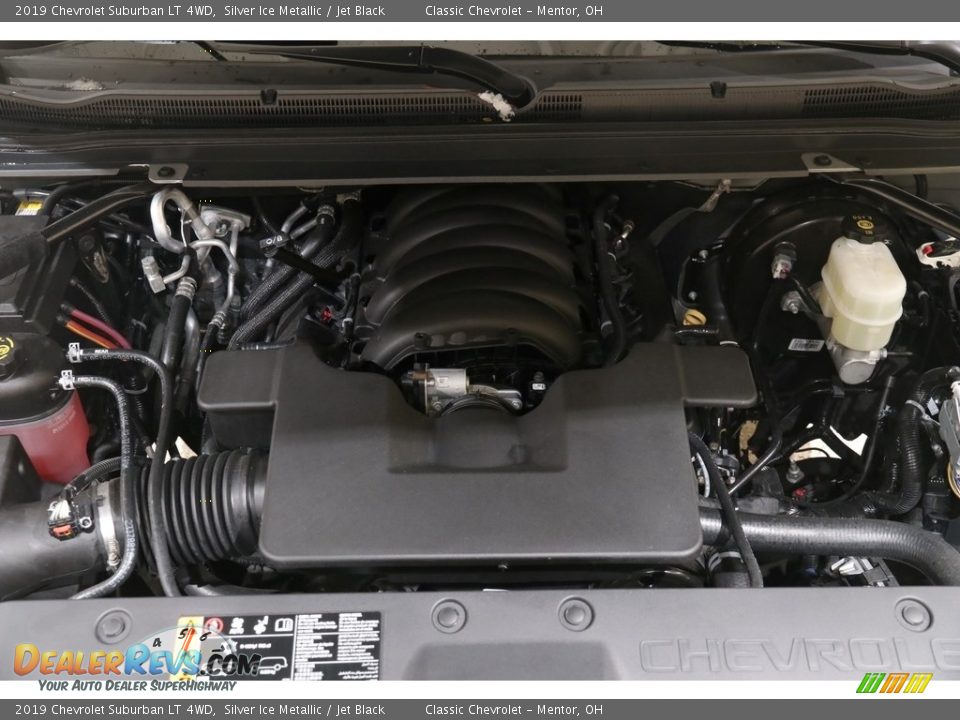 2019 Chevrolet Suburban LT 4WD Silver Ice Metallic / Jet Black Photo #22