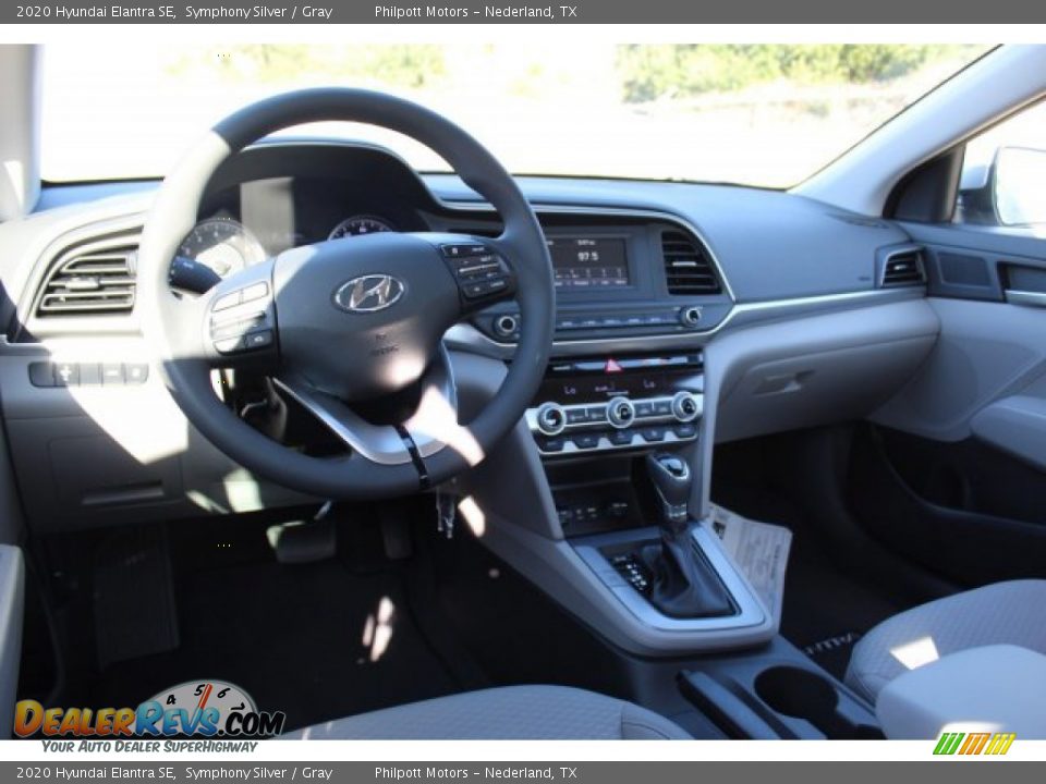 2020 Hyundai Elantra SE Symphony Silver / Gray Photo #20