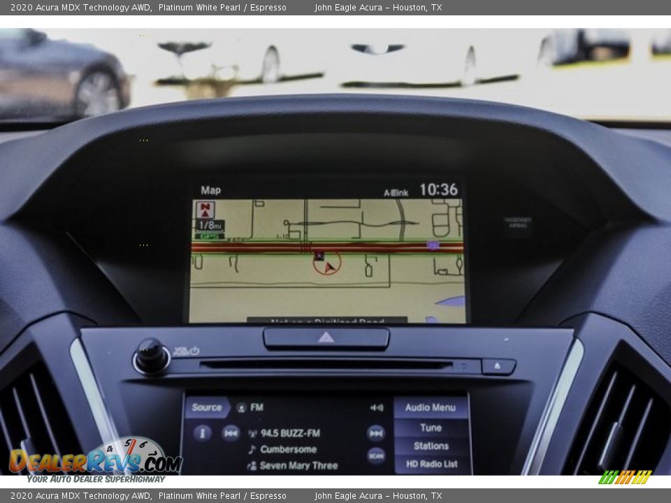 2020 Acura MDX Technology AWD Platinum White Pearl / Espresso Photo #33