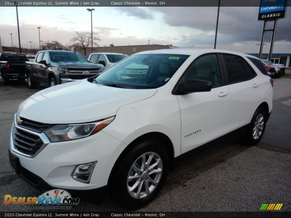 2020 Chevrolet Equinox LS Summit White / Ash Gray Photo #1