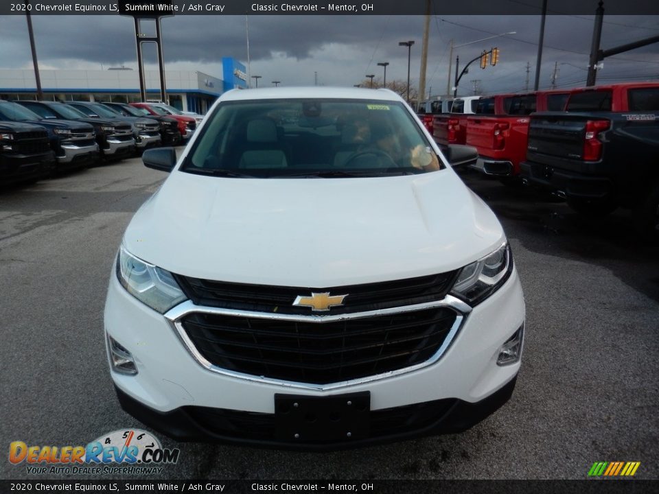 2020 Chevrolet Equinox LS Summit White / Ash Gray Photo #2