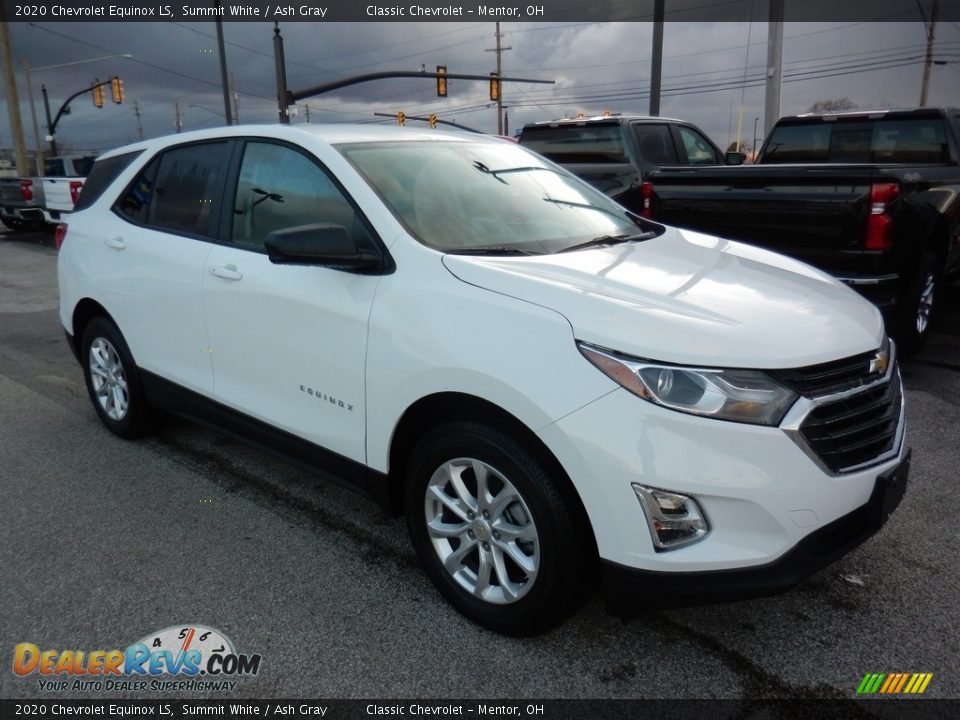 2020 Chevrolet Equinox LS Summit White / Ash Gray Photo #3