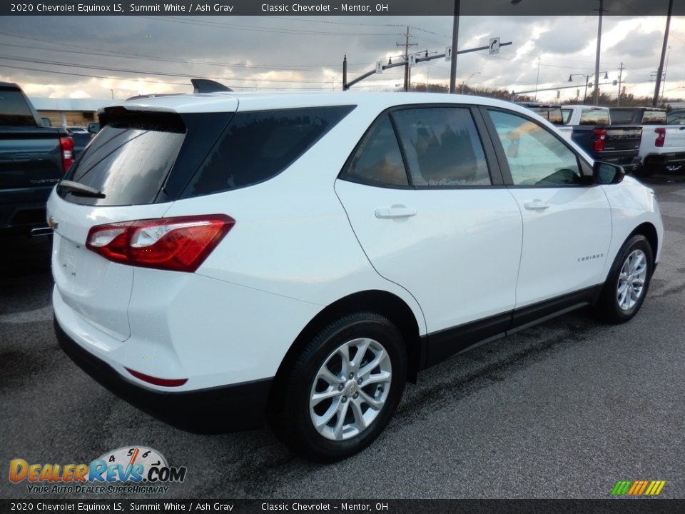 2020 Chevrolet Equinox LS Summit White / Ash Gray Photo #4