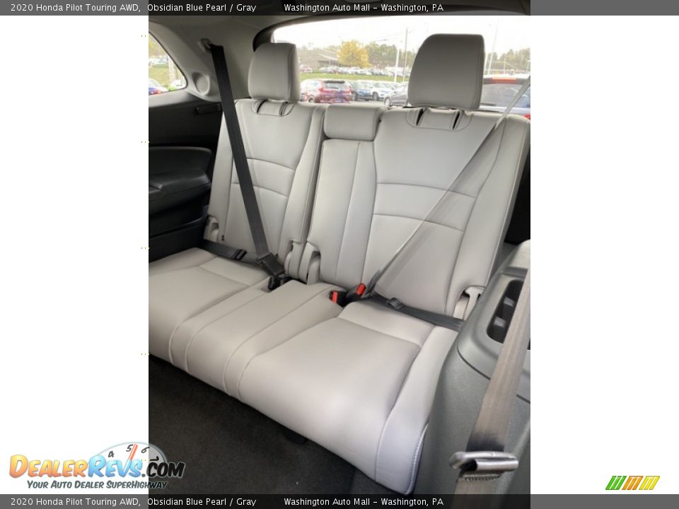 2020 Honda Pilot Touring AWD Obsidian Blue Pearl / Gray Photo #21