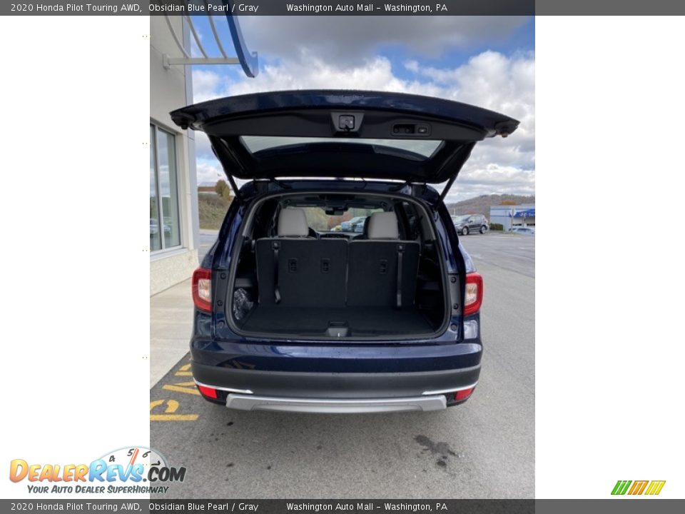2020 Honda Pilot Touring AWD Obsidian Blue Pearl / Gray Photo #23