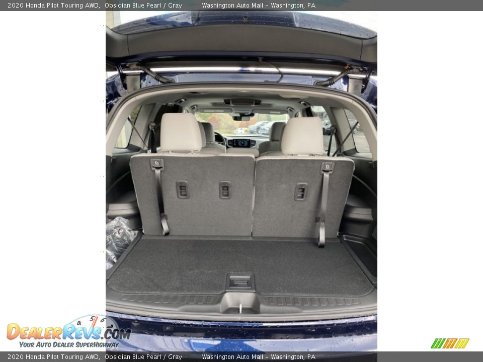 2020 Honda Pilot Touring AWD Obsidian Blue Pearl / Gray Photo #24