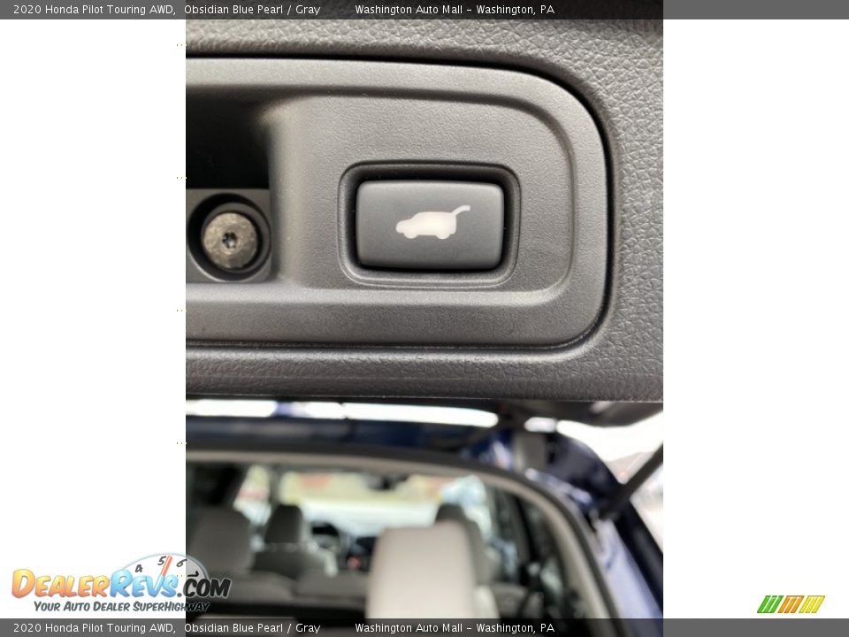 2020 Honda Pilot Touring AWD Obsidian Blue Pearl / Gray Photo #25