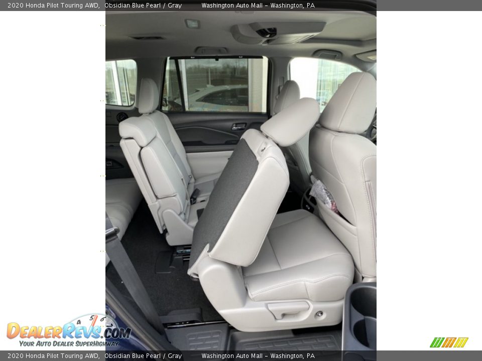 2020 Honda Pilot Touring AWD Obsidian Blue Pearl / Gray Photo #29