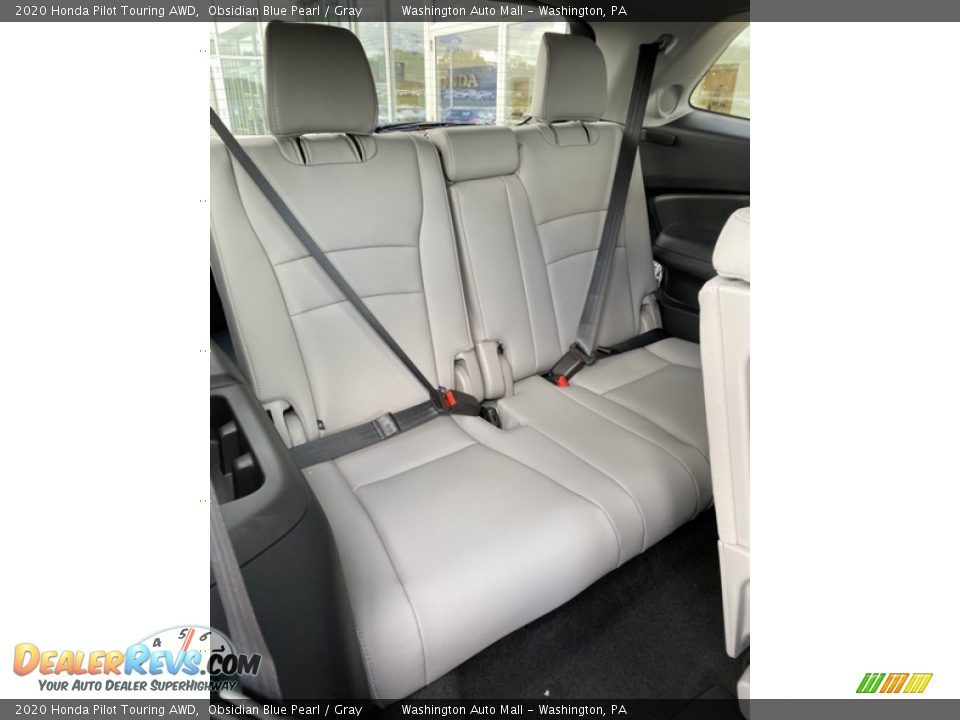 2020 Honda Pilot Touring AWD Obsidian Blue Pearl / Gray Photo #30