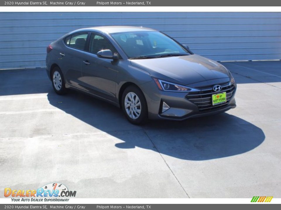 2020 Hyundai Elantra SE Machine Gray / Gray Photo #2