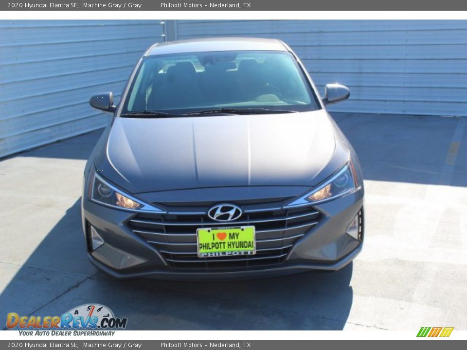 2020 Hyundai Elantra SE Machine Gray / Gray Photo #3