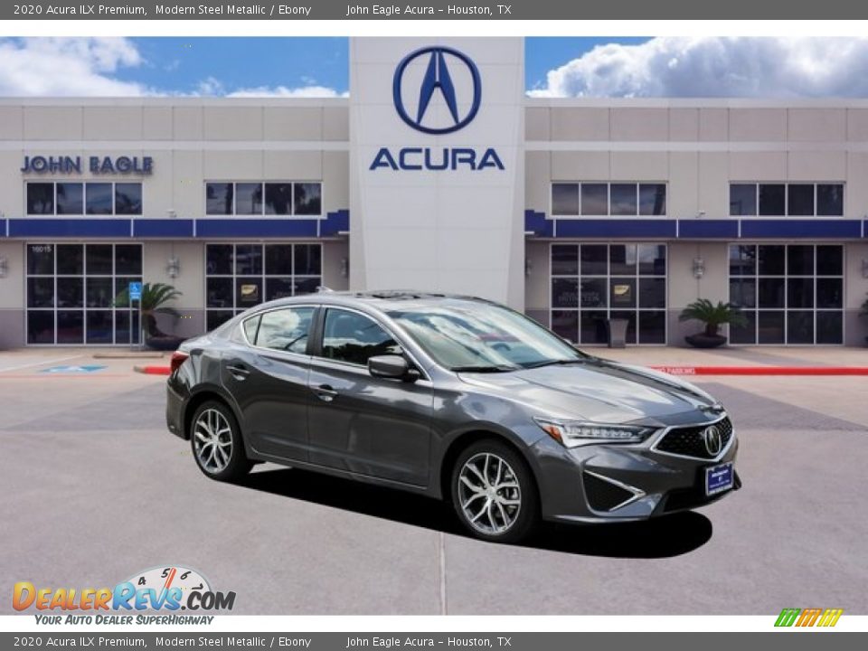 2020 Acura ILX Premium Modern Steel Metallic / Ebony Photo #1