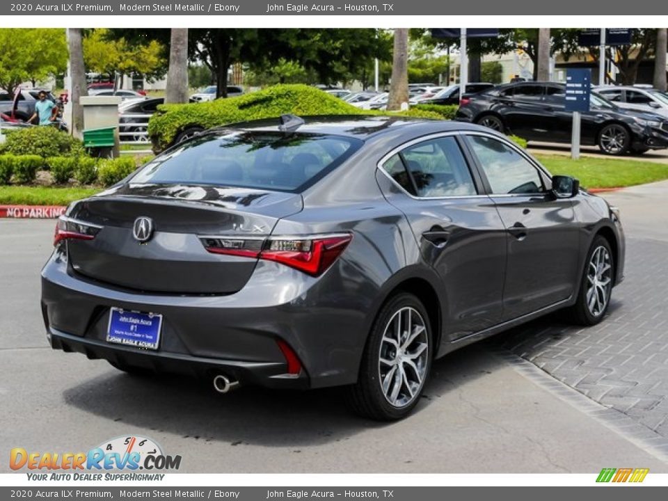 2020 Acura ILX Premium Modern Steel Metallic / Ebony Photo #7