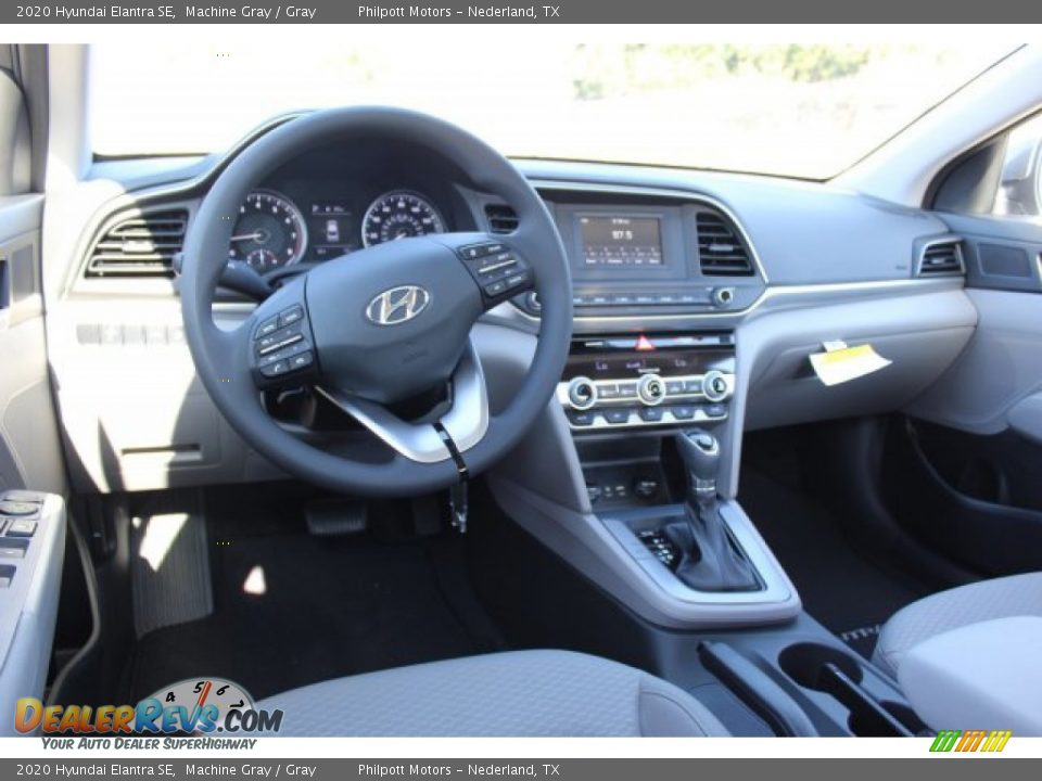 2020 Hyundai Elantra SE Machine Gray / Gray Photo #20