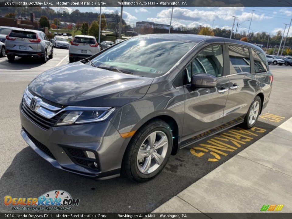 2020 Honda Odyssey EX-L Modern Steel Metallic / Gray Photo #4