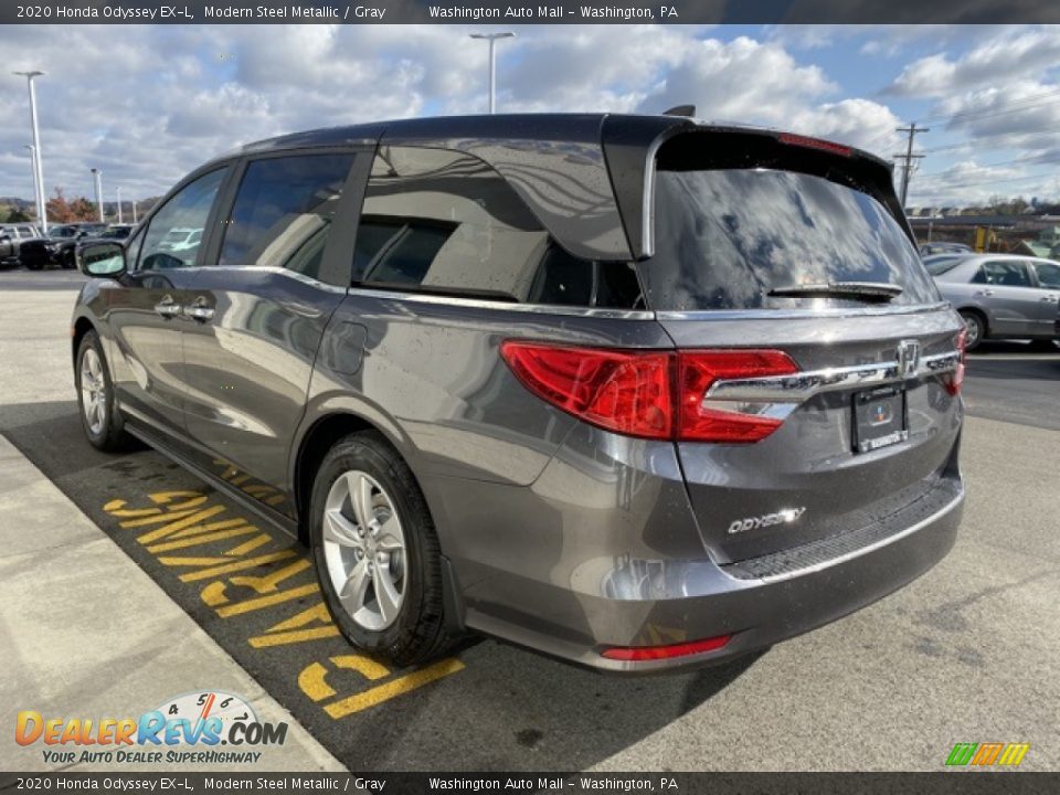 2020 Honda Odyssey EX-L Modern Steel Metallic / Gray Photo #5