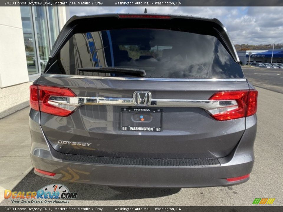 2020 Honda Odyssey EX-L Modern Steel Metallic / Gray Photo #6