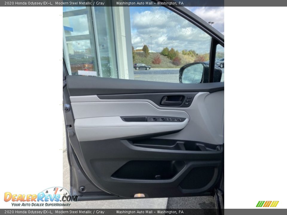 2020 Honda Odyssey EX-L Modern Steel Metallic / Gray Photo #10