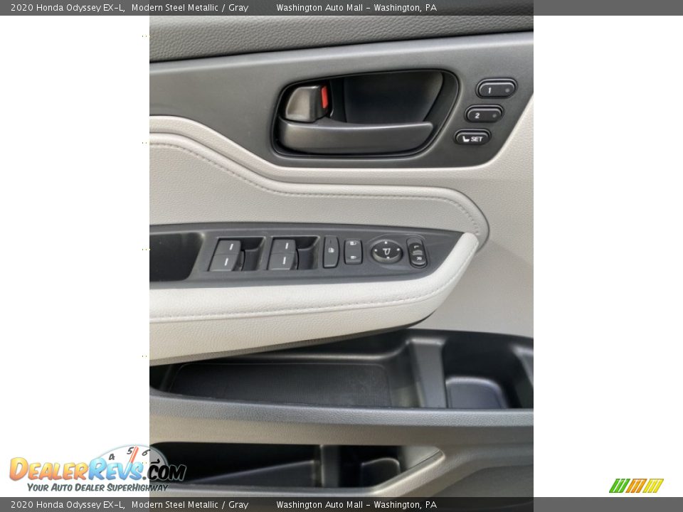2020 Honda Odyssey EX-L Modern Steel Metallic / Gray Photo #11