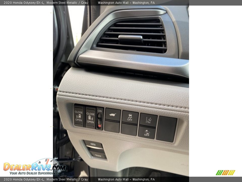 2020 Honda Odyssey EX-L Modern Steel Metallic / Gray Photo #12