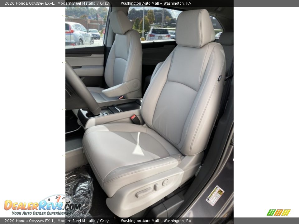2020 Honda Odyssey EX-L Modern Steel Metallic / Gray Photo #14