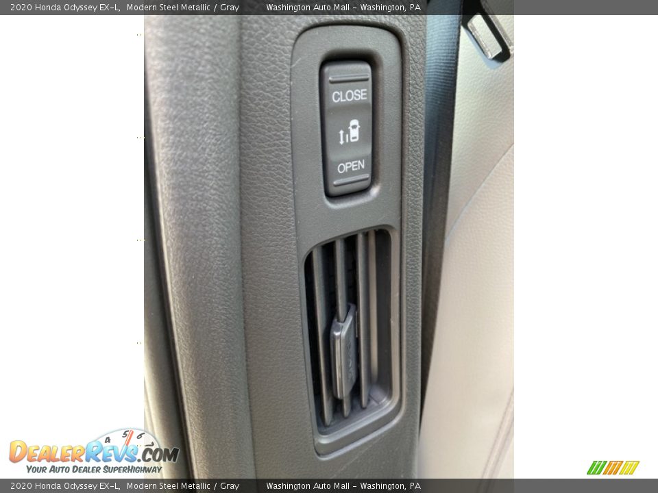 2020 Honda Odyssey EX-L Modern Steel Metallic / Gray Photo #16