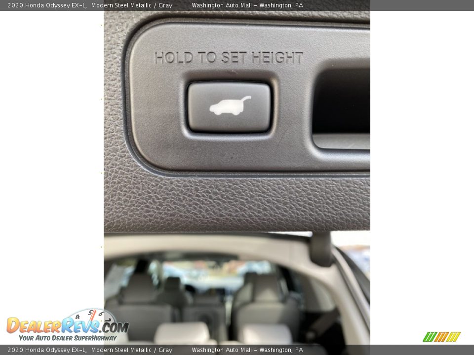 2020 Honda Odyssey EX-L Modern Steel Metallic / Gray Photo #23