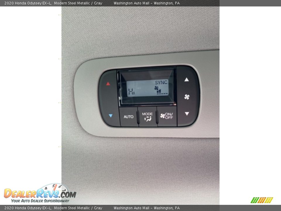 2020 Honda Odyssey EX-L Modern Steel Metallic / Gray Photo #29