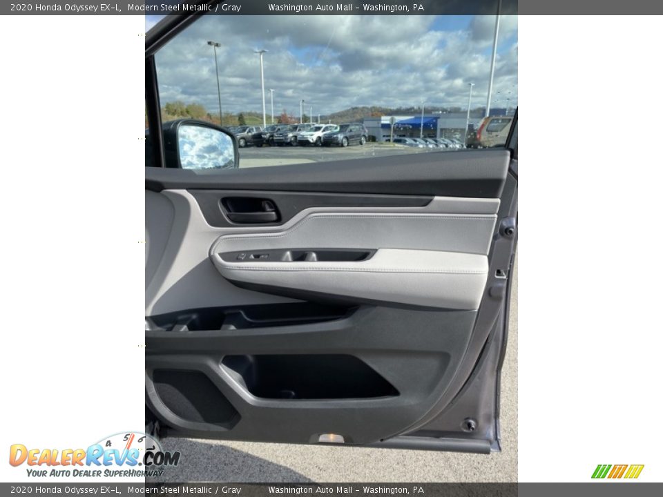 2020 Honda Odyssey EX-L Modern Steel Metallic / Gray Photo #30