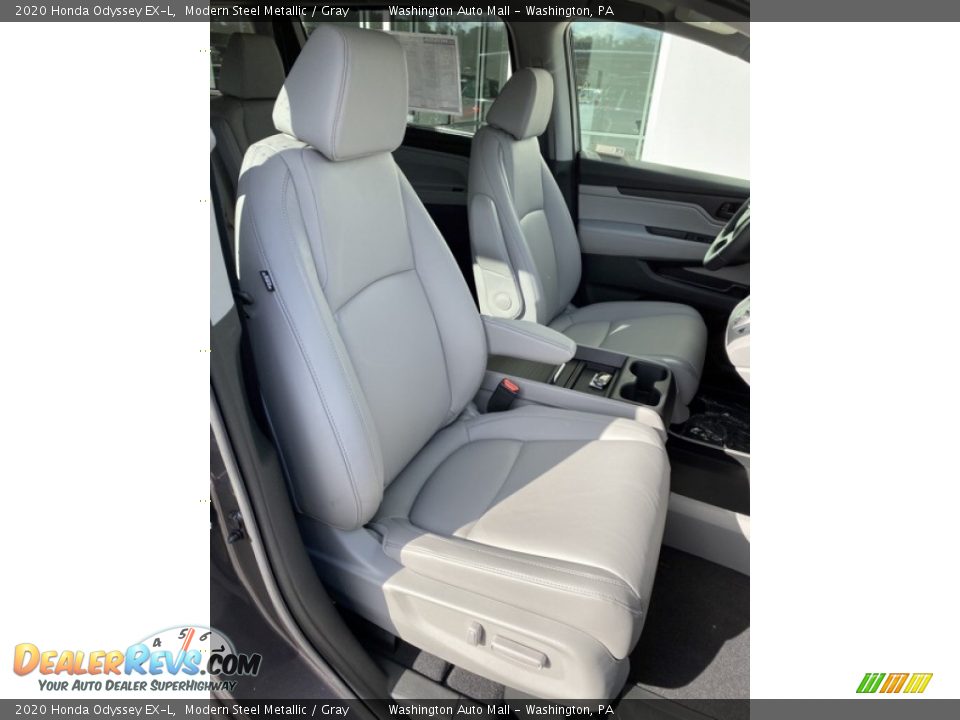 2020 Honda Odyssey EX-L Modern Steel Metallic / Gray Photo #31