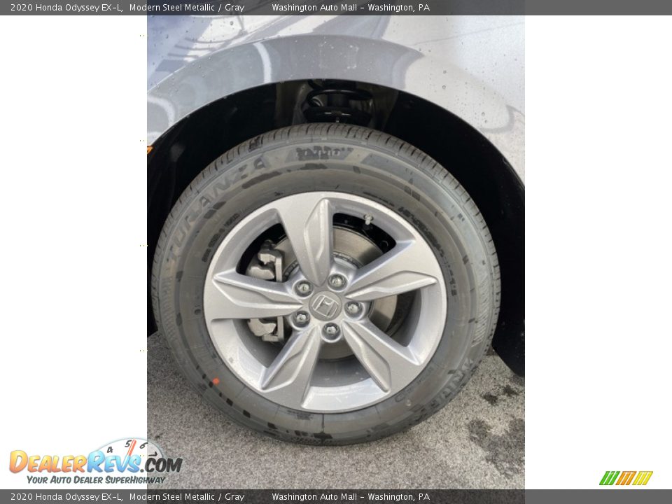 2020 Honda Odyssey EX-L Modern Steel Metallic / Gray Photo #34