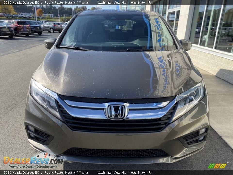 2020 Honda Odyssey EX-L Pacific Pewter Metallic / Mocha Photo #3