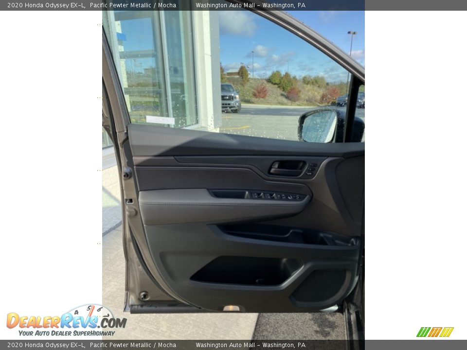 2020 Honda Odyssey EX-L Pacific Pewter Metallic / Mocha Photo #10