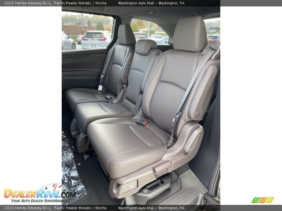 2020 Honda Odyssey EX-L Pacific Pewter Metallic / Mocha Photo #16